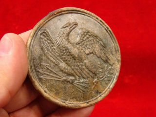 DUG US EAGLE BREAST PLATE FOR NCO SWORD BELT.  1864 RESACA GA BATTLEFIELD 4