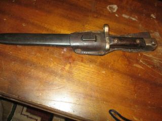austrian mauser bayonet with frog 3