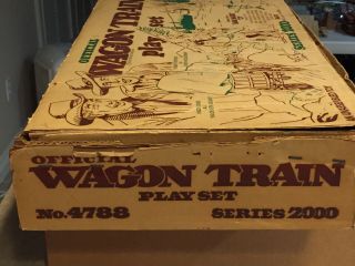 Marx Wagon Train Play Set Series 2000 Box 4788 11