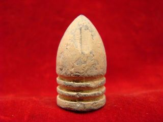 Scarce Confederate Arsenal Rifle Bullet.  577 Cal.  M&m 379.  Side Cast