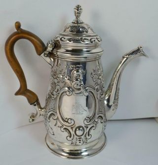 1770 Georgian Silver Coffee Pot 10oz