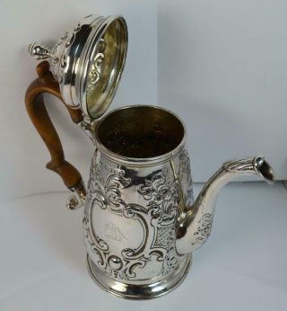 1770 Georgian Silver Coffee Pot 10oz 3