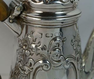 1770 Georgian Silver Coffee Pot 10oz 4