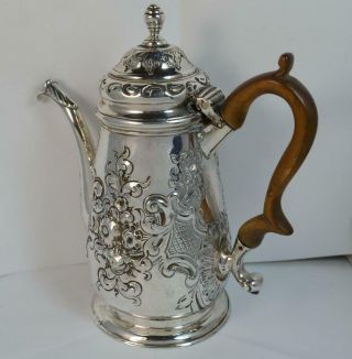 1770 Georgian Silver Coffee Pot 10oz 6