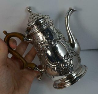 1770 Georgian Silver Coffee Pot 10oz 9