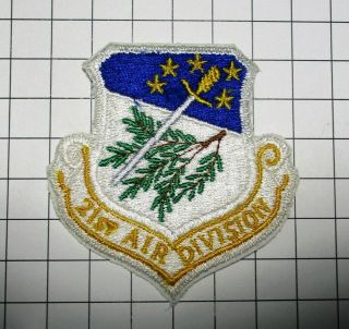Usaf Military Patch Air Force 21st Air Division - Oldie