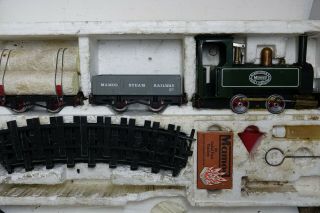 Mamod Live Steam Railway Rs1 Train Set Wagons And Loco - Rare