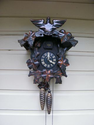Vintage Mi - Ken Cuckoo Clock From Japan