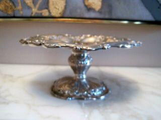 Gorham Sterling Silver Chantilly Grand Compote Server Candy Nuts Cookie 640 Gram