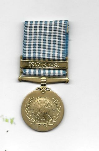 United Nations Korean Service Medal Spanish Issue
