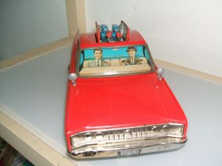 Tin Toy Japan Battery Dodge Charger Car