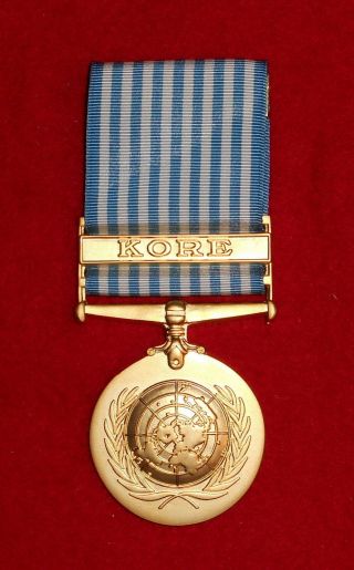 United Nations Korean Service Medal Turkish Issue