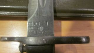 Ww 2 Us Army Bayonet It Is Stamped A F H Us With Flaming Ball