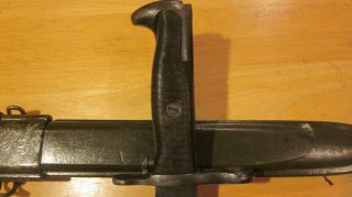 WW 2 US ARMY BAYONET it is stamped A F H US with flaming ball 8