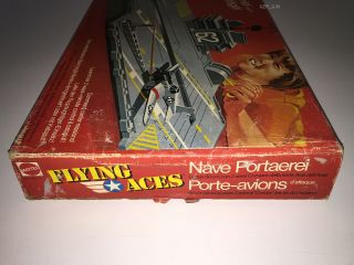 FLYING ACES | ATTACK CARRIER FLAGSHIP | MATTEL 1975 | MIB | Aircraft 9375 4