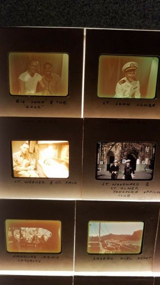 47 Korean War 35mm Photo Slides USS Clymer Washburn Jersey Wilson Sasebo Kobe 4