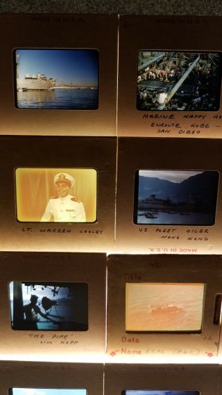 47 Korean War 35mm Photo Slides USS Clymer Washburn Jersey Wilson Sasebo Kobe 5