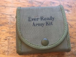 WW1 Ever - Ready Dollar Army Kit - Shaving Razor - w/original Box - Complete FULL 3
