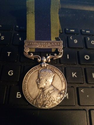 British Medal India General Service Bar Afghanistan Named / Number See Add