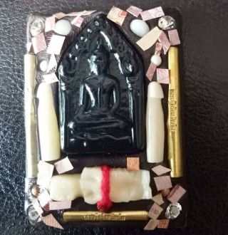 Real Khunpaen AJarn O Thai Amulet Lucky Wealth Attraction Love Charm Talisman 2