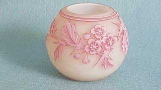 Exquisite Antique 19th Century Webb Petit Cameo Glass Individual Posy Vase