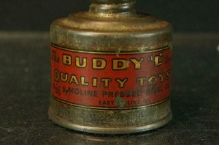 1920 ' S BUDDY L PRESSED STEEL TOY ACCESSORIES WRENCH & OIL CAN PARTS 5