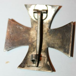 Non - magnetic Iron Cross 1st Class with brass core.  Made by Schickl 2