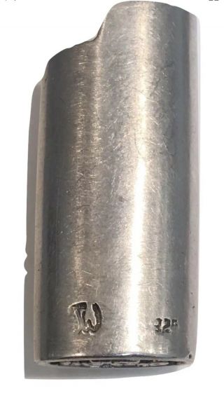Good Art Hlywd Sterling Silver Mini Bic Lighter Case 2