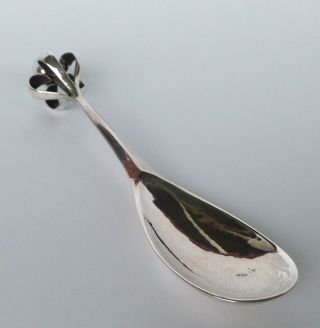 RARE CHARLES ROBERT ASHBEE GUILD OF HANDICRAFT SILVER & CHRYSOPRASE SPOON 1901 4