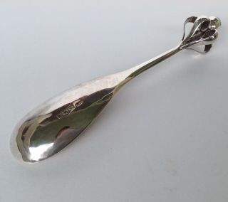 RARE CHARLES ROBERT ASHBEE GUILD OF HANDICRAFT SILVER & CHRYSOPRASE SPOON 1901 8