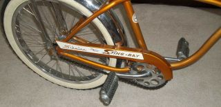 Vintage Schwinn 1964 Coppertone Sting Ray 4