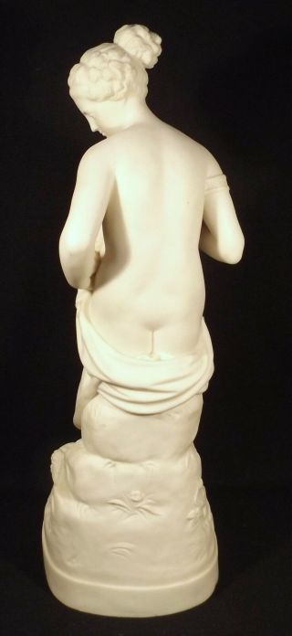 C.  1860 ' S EUROPEAN PARIAN WARE FIGURINE ENTITLED 