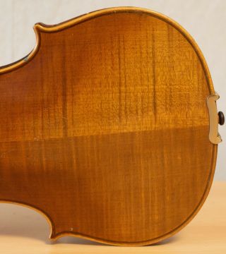 old violin 4/4 Geige viola cello fiddle label AUG.  MÜLLER 10