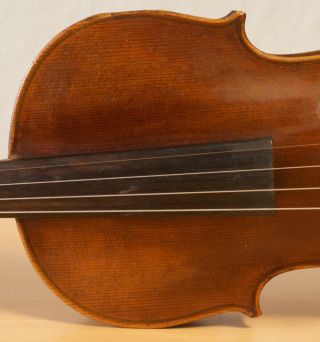 old violin 4/4 Geige viola cello fiddle label AUG.  MÜLLER 4