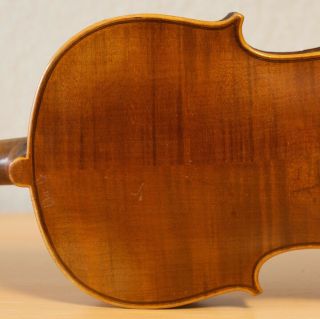 old violin 4/4 Geige viola cello fiddle label AUG.  MÜLLER 8