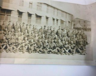 WWI Panoramic Photo 1918 Camp Lee VA: Co.  F 11th Bat.  4 ft.  Long 6