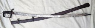 ANTIQUE BRITISH 1788 Pat.  CAVALRY OFFICERS SWORD? CONTINENTAL VARIANT SABRE 2