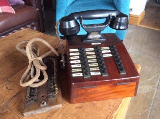 Ultra Rare Antique Telephone Era Manchester Lancashire Mill Tv Film Prop