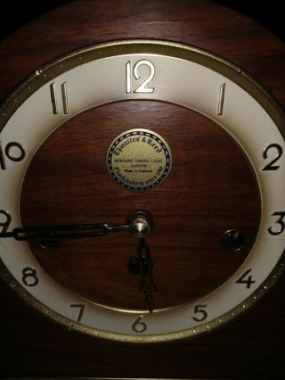 Thwaites & Reed Mantle Clock London - Westminster Chime Made in West Germany 2