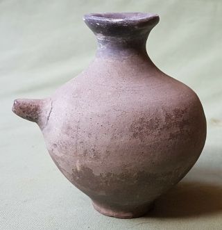 Romano British Pottery Oil Lamp Filler,  Container,  From Milton Keynes Area