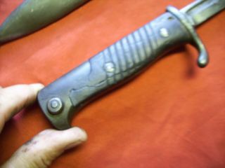 WW1 WW2 German sword dagger knife maker marked 11