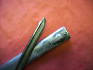 WW1 WW2 German sword dagger knife maker marked 9