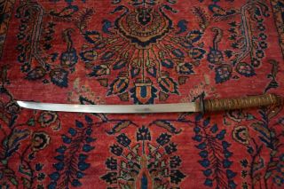Historic Antique Japanese Samurai Sword Katana WWII Charles Lindbergh Iwo Jima 6