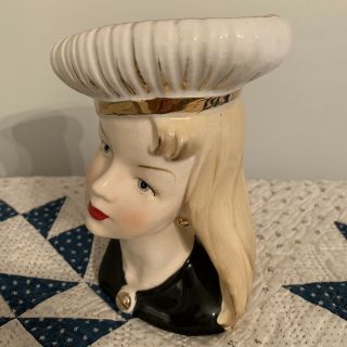 Lady Head Vase - Rare 2