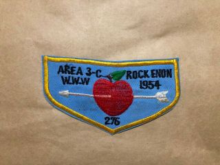 Boy Scouts America,  Area 3 - C Rock Enon,  Order Of The Arrow,  Patch,