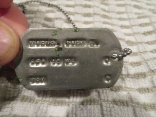 5 Notched USN Navy Dog Tags WWII/Korean War 