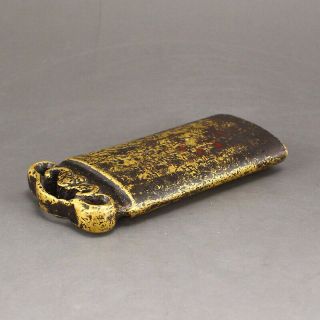 Vintage Chinese Gilt Gold Bronze Seal 5