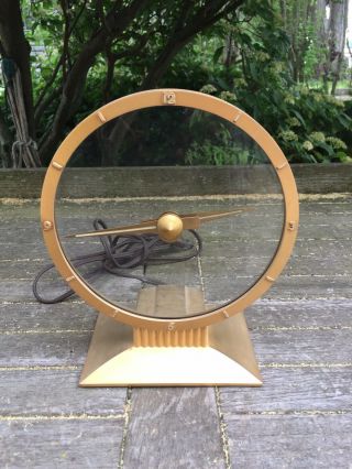 Vintage Jefferson Golden Hour Mystery Clock 4