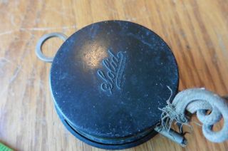 Antique Edwards 1872 Telephone Butler Wall Phone intercom Solid call box Vintage 5