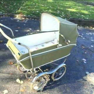 Vintage 1950s Rex Stroll - O - Chair Baby Stroller